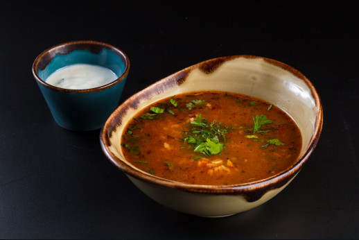 Мастава с говядиной и рисом